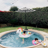 10ft Poly Stock Tank Pool