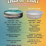 poly vs galvanized stock tank pool comparison plastic vs metal backyard pool differences tipsy tanks